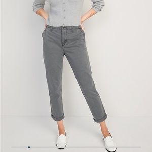 Old Navy High-Waisted OGC Chino Pants for Women Panther Small